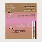 Carte De Visite Église de la Maison (Extérieur déplié)