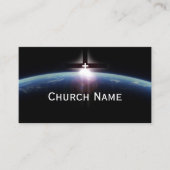 Carte De Visite Église Pasteur Espace Sainte Croix Lumière (Devant)