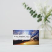 Carte De Visite Église Pasteur Religion chrétienne (Debout devant)