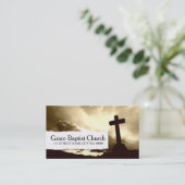 Carte De Visite Église Pasteur Religion chrétienne (Debout devant)