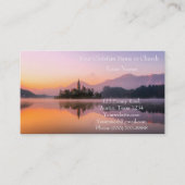 Carte De Visite Église religieuse chrétienne Inspiration Dieu (Devant)