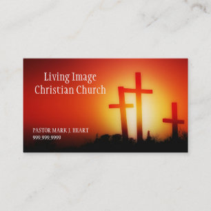 Carte De Visite Église religieuse Christianisme Religion Pasteur
