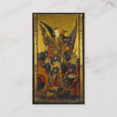 Carte De Visite Église Saint-Michel-Vanquishing Devil as Medieval  (Dos)