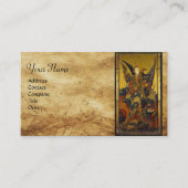 Carte De Visite Église Saint-Michel-Vanquishing Devil as Medieval  (Devant)