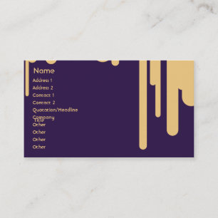 Carte De Visite Égouttements - affaires