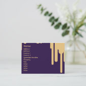 Carte De Visite Égouttements - potelés (Debout devant)