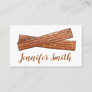 Carte De Visite Egro Fried Pâtisserie Chef boulangerie Espagnol