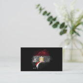 Carte De Visite Egypt flag (Debout devant)