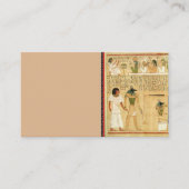 Carte de visite Égypte-Hiéroglyphes (Devant)