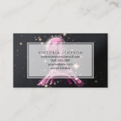 Carte De Visite Eiffel Tower Night Moon (Dos)