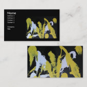 CARTE DE VISITE ÉJECTION ALIEN (Devant / Derrière)