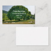 Carte De Visite Élagage d'arbres Services d'arboriste (Devant / Derrière)