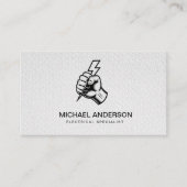 Carte De Visite Electric Electrical Electrician Professional  (Devant)