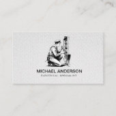 Carte De Visite Electric Electrical Electrician Professional  (Devant)