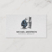 Carte De Visite Electric Electrical Electrician Professional (Devant)