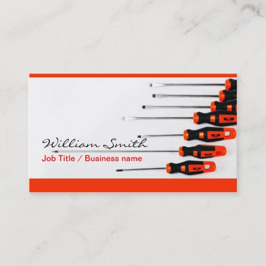 Carte De Visite Electric/Handyman Business card (Devant)