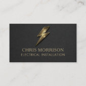 Carte De Visite Electrical Installation Professional (Devant)