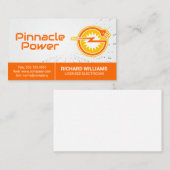 Carte De Visite Electrical Plug | Power Energy Logo (Devant / Derrière)