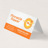 Carte De Visite Electrical Plug | Power Energy Logo (Devant)