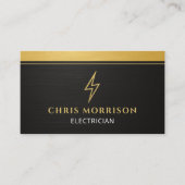 Carte De Visite Electrician (Devant)