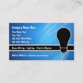 Carte de visite électricien (Devant)