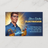 Carte De Visite Électricien (Devant)