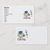 Carte De Visite Électricien (Devant / Derrière)