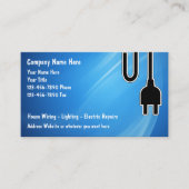 Carte de visite électricien (Devant)