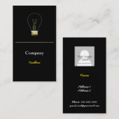 Carte De Visite Électricien (Devant / Derrière)