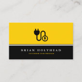 Carte De Visite Electricien domestique professionnel moderne (Devant)