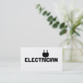 Carte De Visite Electricien Electric Electricity Company (Debout devant)