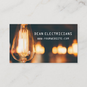 Carte de visite Électricien Électricité