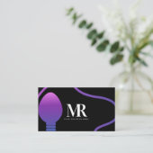 Carte De Visite Électricien Électricité Éclairage Entreprise Marqu (Debout devant)