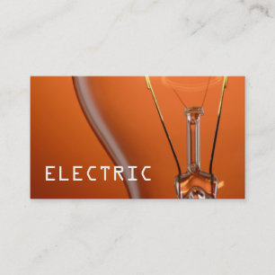 Carte de visite Électricien Électricité Électrique