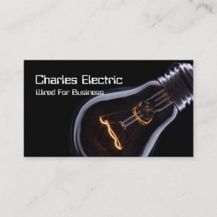 Carte de visite électricien électricité électrique