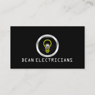 Carte de visite électricien électricité électrique