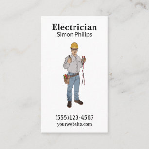Carte De Visite Electricien Handyman