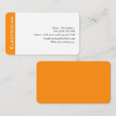 carte de visite électricien modifiable (Devant / Derrière)