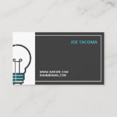 Carte De Visite Électricien Services Électriques (Dos)