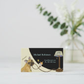 Carte De Visite Électricien unique personnalisé (Debout devant)