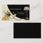 Carte De Visite Électricien unique personnalisé (Devant / Derrière)