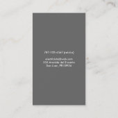 Carte De Visite Electricista - électricien (Dos)