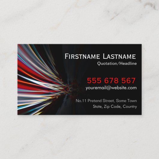 Carte de visite ElectriKordz (Devant)