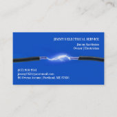 Carte de visite électrique (Devant)