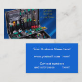 Carte de visite électrique (Devant / Derrière)