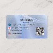 Carte de visite électrique (Dos)