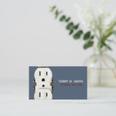 Carte de visite électrique (Debout devant)