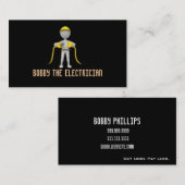 Carte de visite électrique (Devant / Derrière)