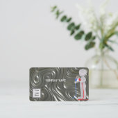 Carte de visite électrique (Debout devant)