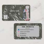 Carte de visite électrique (Devant / Derrière)